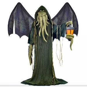Animatronic Light-Up Cthulhu the Watcher Halloween Prop SOLD-OUT